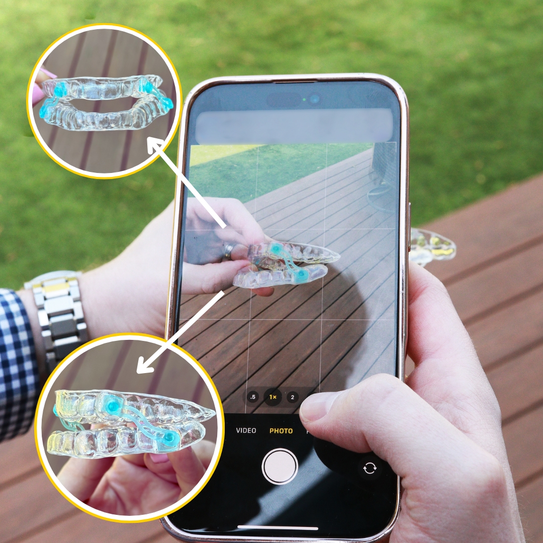Taking Photo of Device for Support
