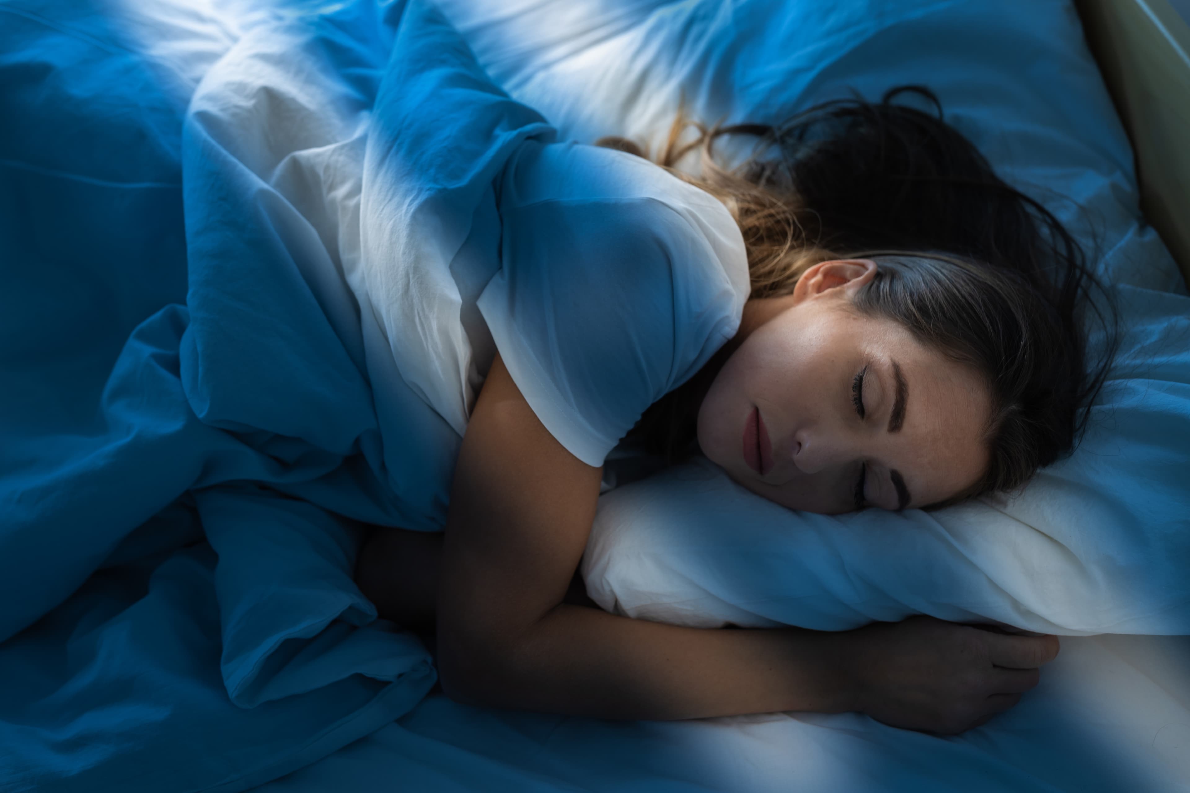 Patient sleeping comfortably