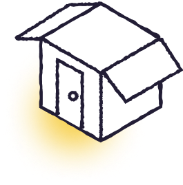 Package at home icon